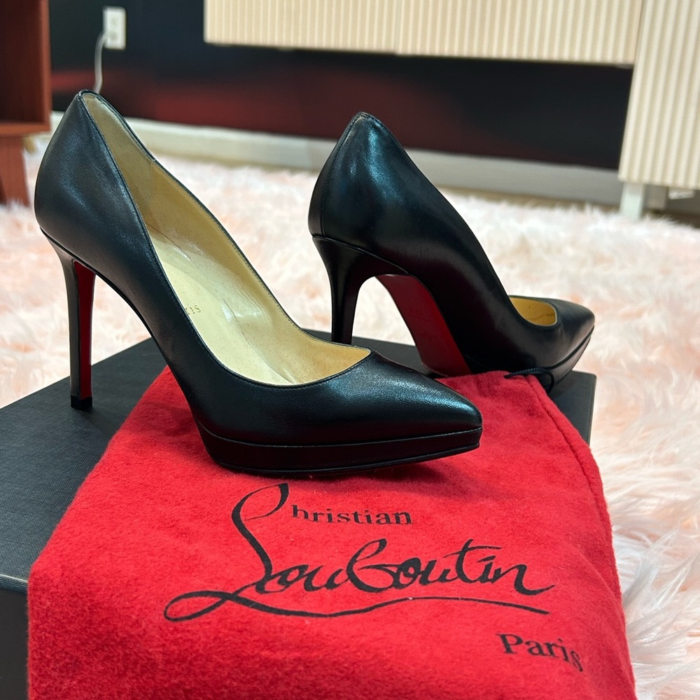 Christian Louboutin Black Stiletto Heels
